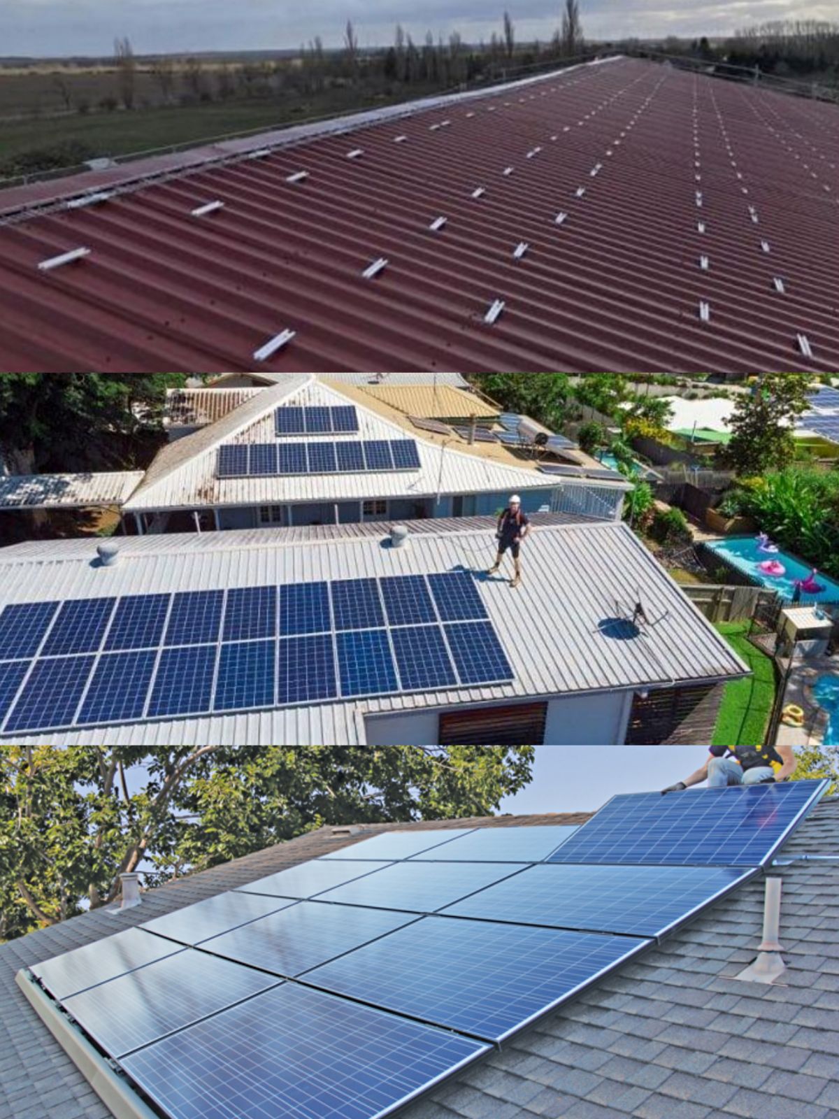 sistema di montaggio solare sul tetto