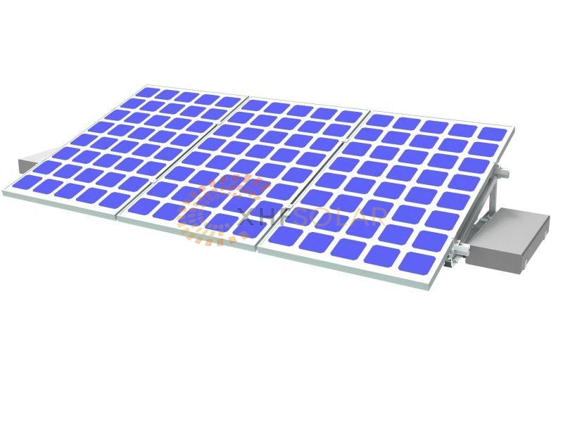 Stable Solar Panel Ballast Mounting System
