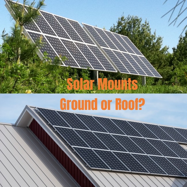 È meglio montare i pannelli solari sul tetto oa terra?
