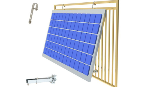 Kit di montaggio per pannello solare facile da balcone domestico