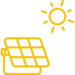 Kit di montaggio per pannello solare facile da balcone domestico