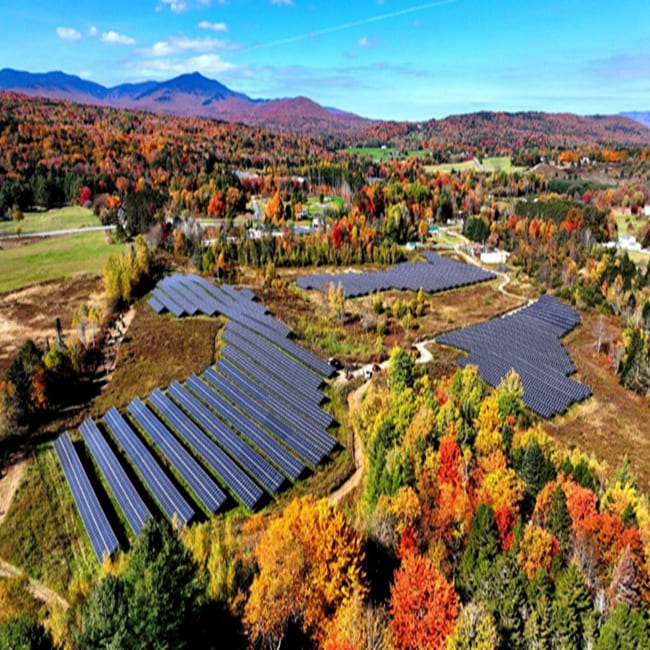 Energia solare agricola e sistema di montaggio solare