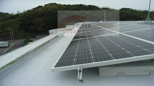 Japan Ballast Solar Mount System Solution 4,2 MW
